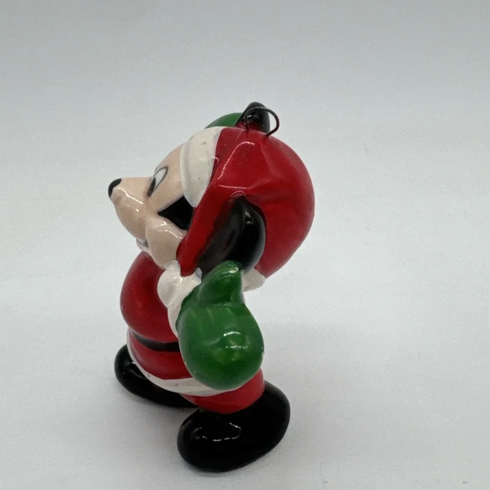 Vintage Schmid Disney Mickey Mouse Ceramic Christmas Ornament